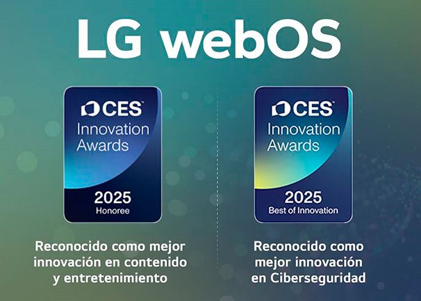 LG OLED65C56LB precio. LG webOS: es Smart TV más premiado en el CES 2025