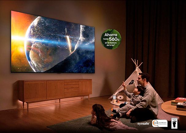 LG OLED65C56LB precio. Elige tecnología eficiente que cuida de ti y del planeta