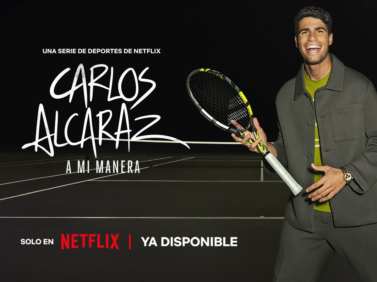 CARLOS ALCARAZ en Netflix CARLOS ALCARAZ en Netflix